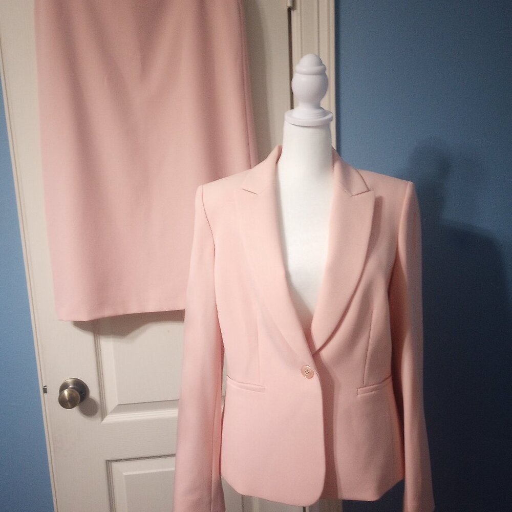 Preston & York pink Blazer/Skirt